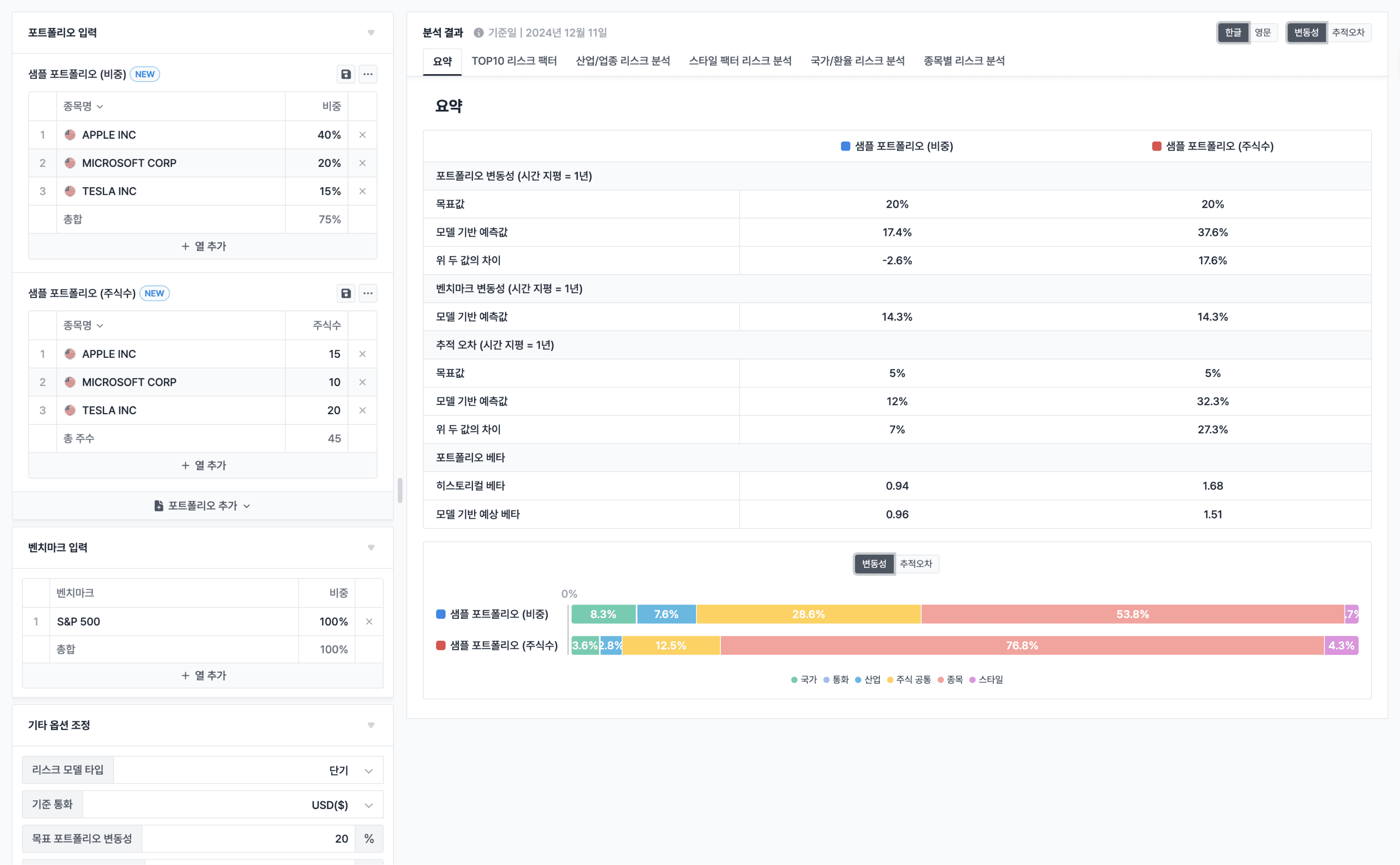 스마트한 포트폴리오 설계